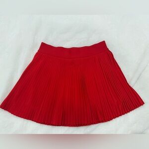 lululemon athletica Red Mini Skirt